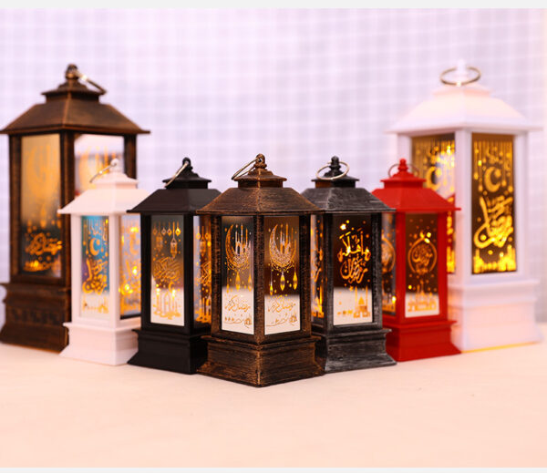 New Plastic LED Wind Lantern Eid Mubarak Gift - Image 10