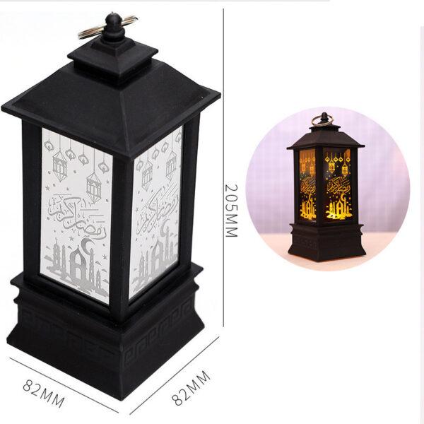 New Plastic LED Wind Lantern Eid Mubarak Gift - Image 7